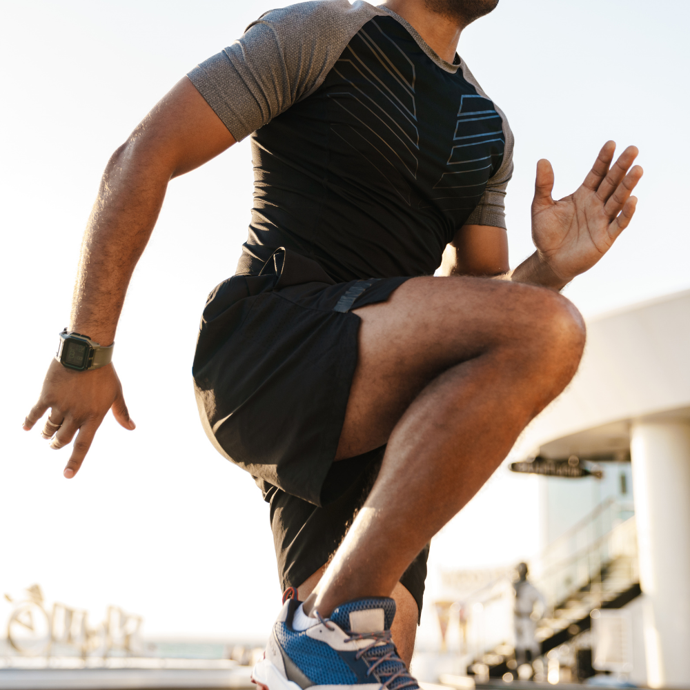 Man exercising